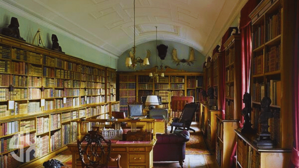 Sandringham House library linked to royal ghost stories