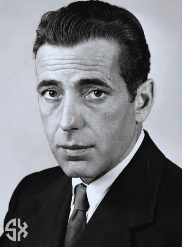 Humphrey Bogart in Casablanca, classic Legendary Hollywood Actor
