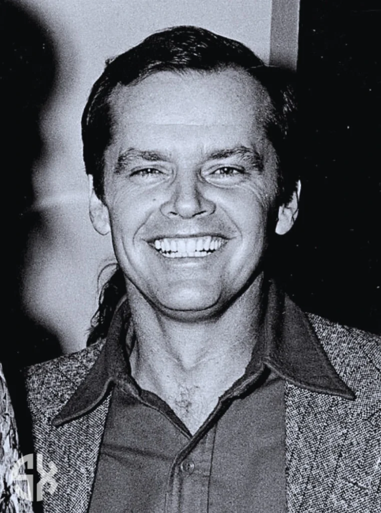 Jack Nicholson in The Shining, charismatic Legendary Hollywood Actor