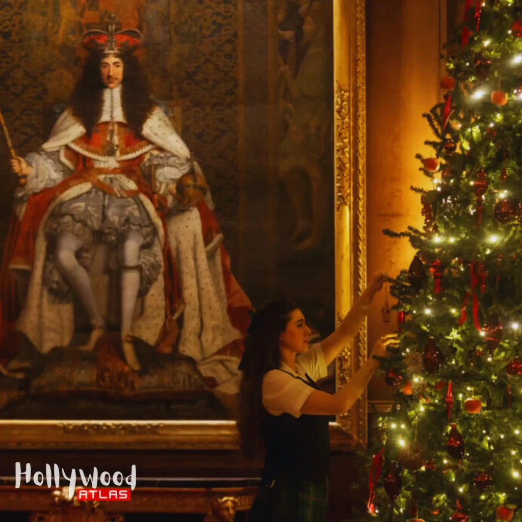 King Charles Christmas Palace Scotland visitor Christmas tree