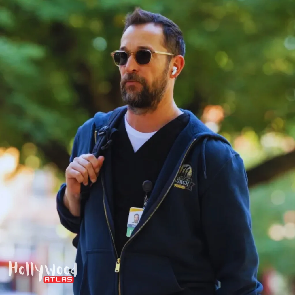 Noah Wyle in The Pitt delivering a standout dramatic performance, part of top TV actors 2025.