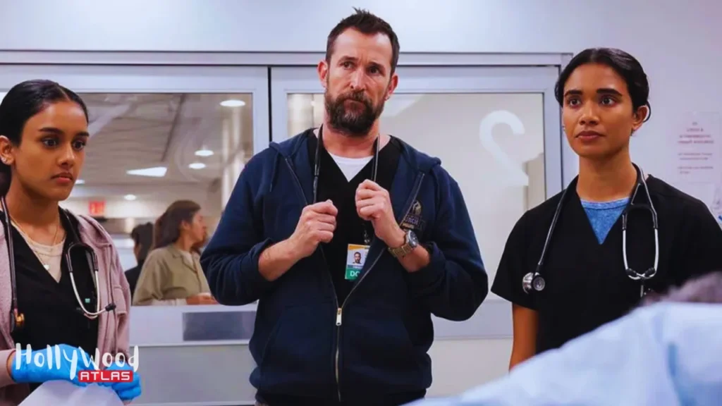Noah Wyle in The Pitt HBO Max medical drama series