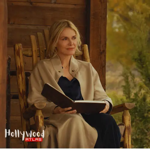 Michelle Pfeiffer Yellowstone spinoff scene with Kurt Russell in The Madison