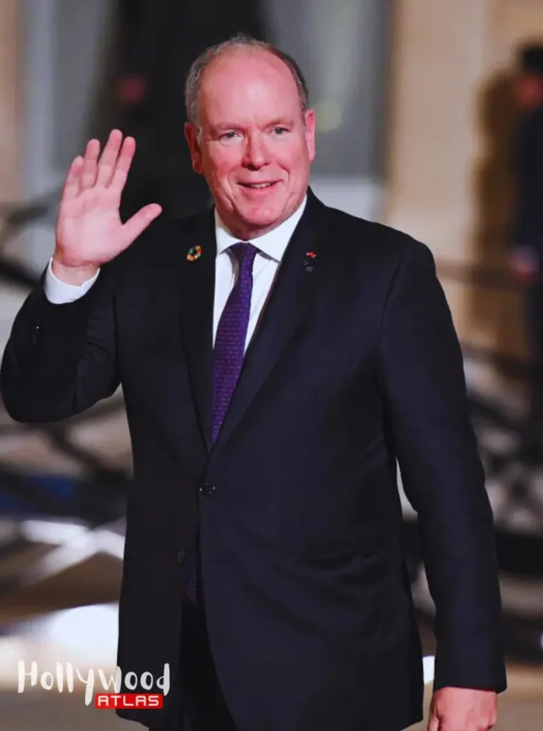 Prince Albert of Monaco scar seen during public appearance after surgery