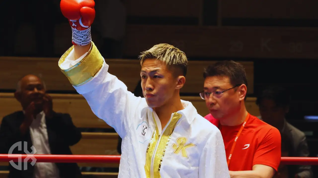 Empty boxing ring under spotlight symbolizing Shigetoshi Kotari death tribute