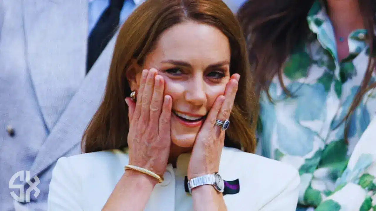 Meghan Markle As Ever brand gift basket with vegetables, flowers, and wine.