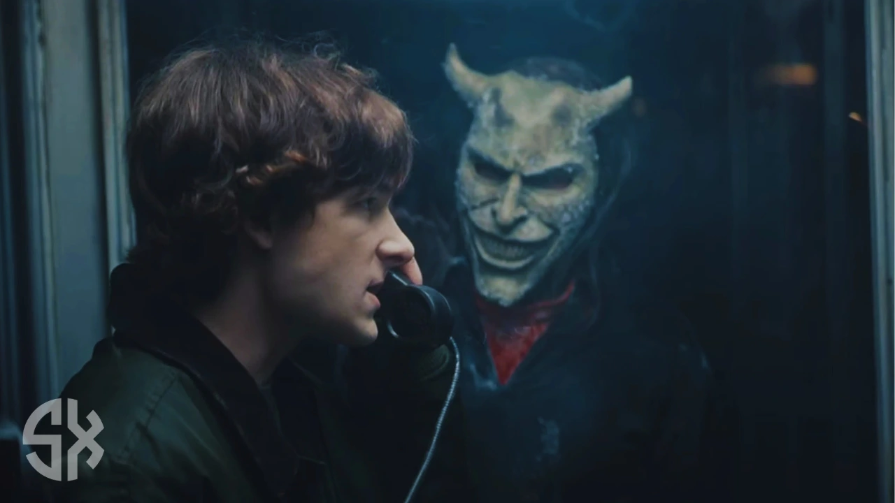 Ethan Hawke returns in The Black Phone 2 (2025) horror sequel scene