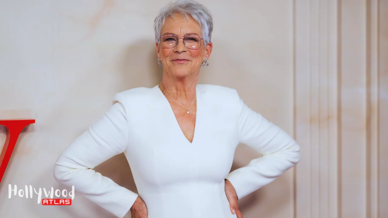 Jamie Lee Curtis Digital Detox at Ella McCay world premiere in Los Angeles