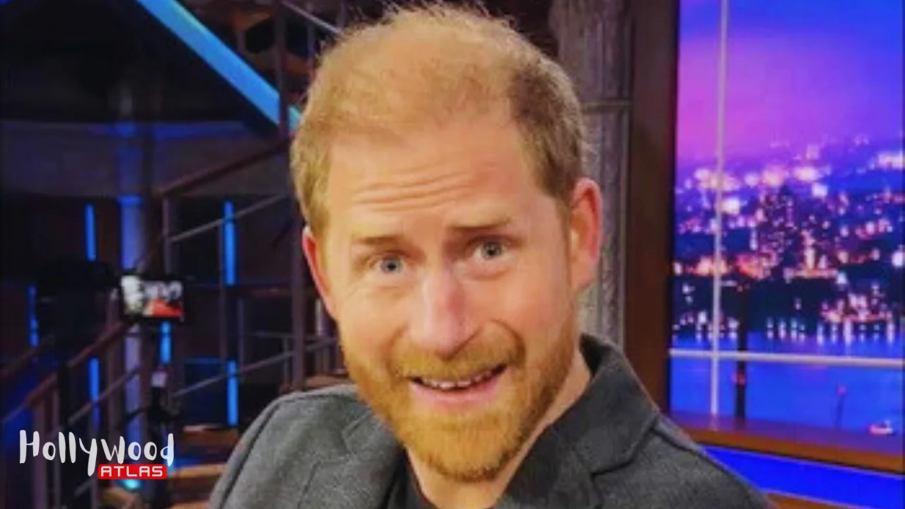 Prince Harry jokes about Trump during Late Show appearance