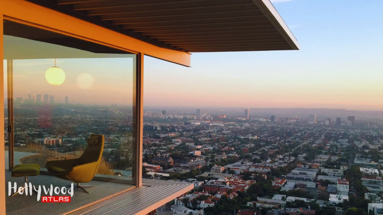 Stahl House 25 million listing with panoramic Los Angeles view