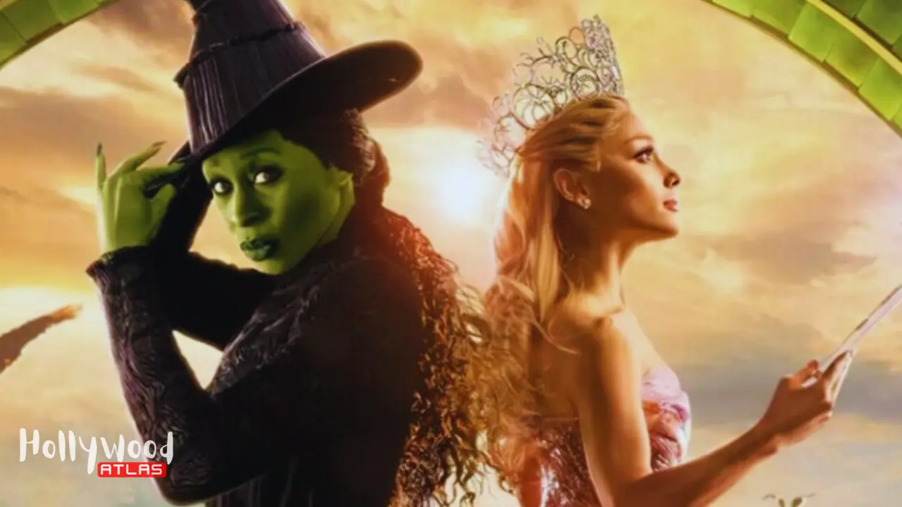 Ariana Grande and Cynthia Erivo performing in Wicked: For Good, highlighted in the Wicked For Good Oscar snub 2026